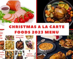 Christmas A La Carte Foods 2023 Menu